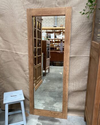 Miroir en pied en chêne