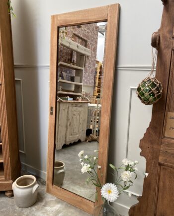 Miroir à poser en chêne