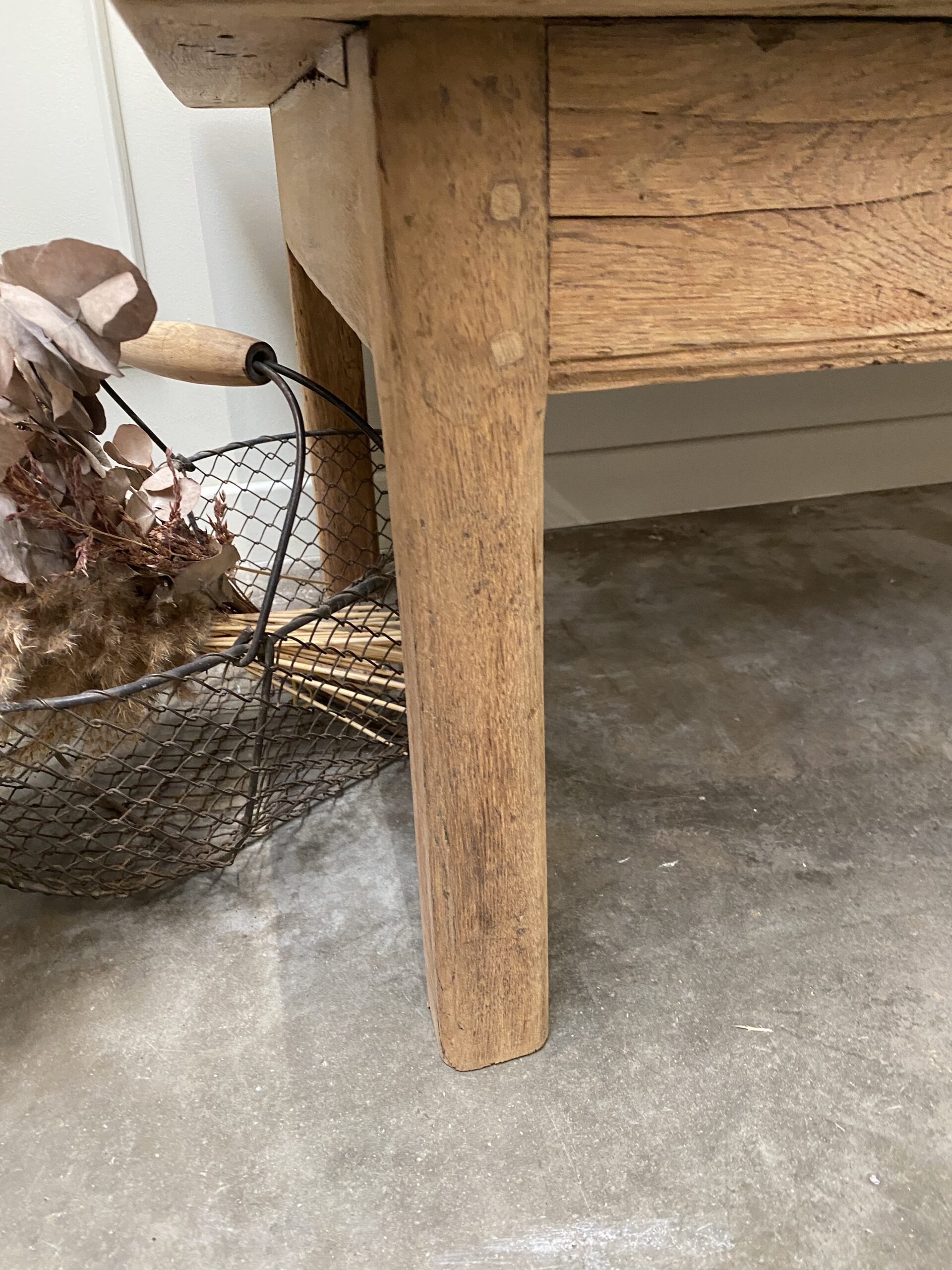Table basse de ferme