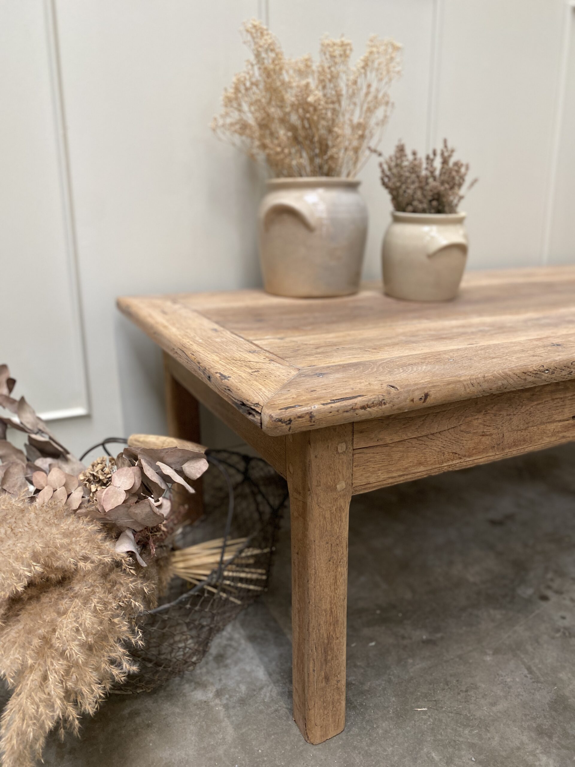 Table basse de ferme