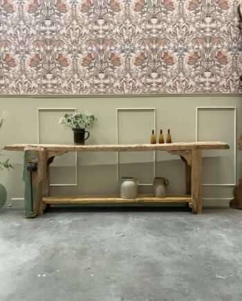 Etabli de menuisier - console