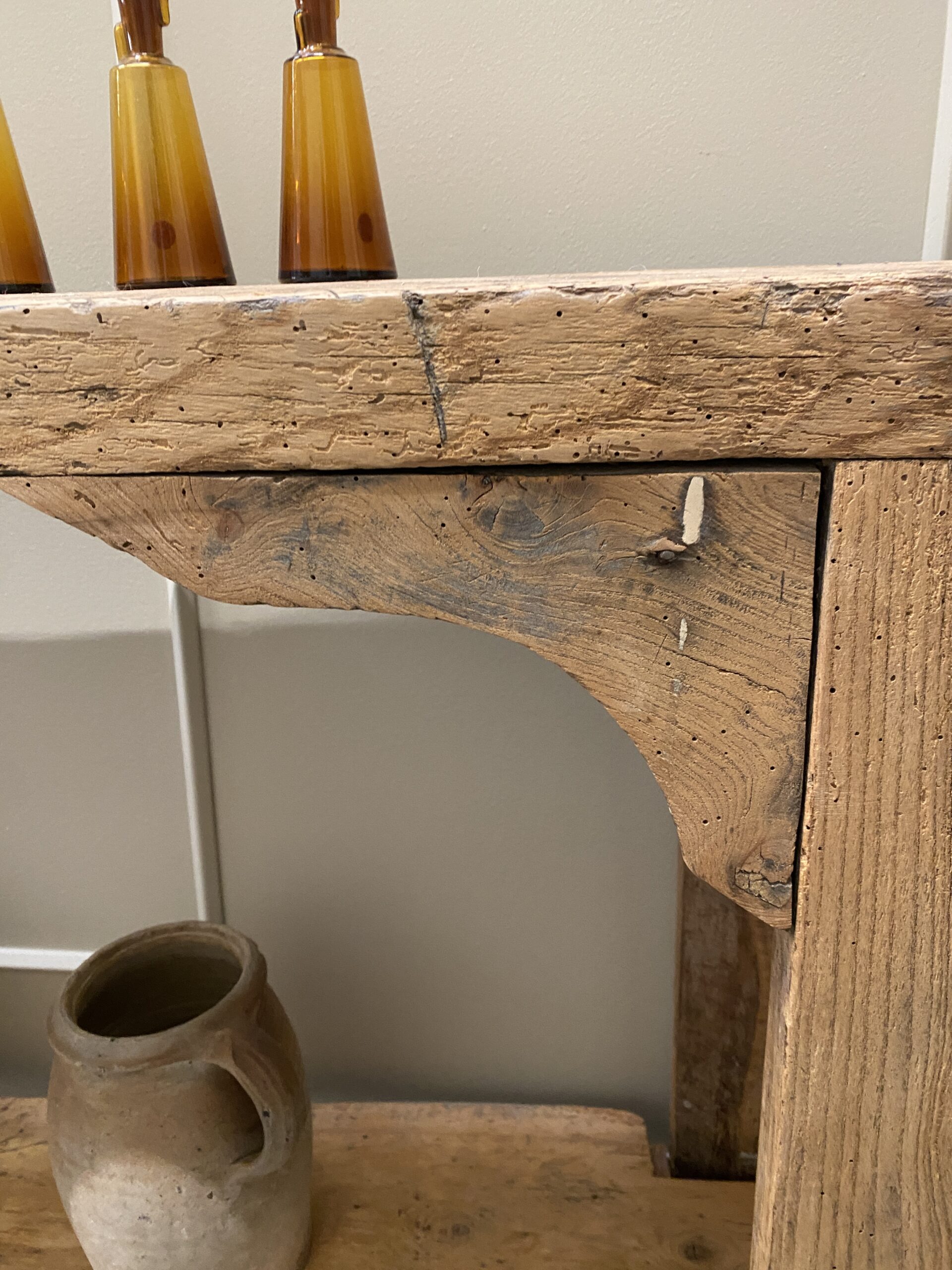 Etabli de menuisier - console