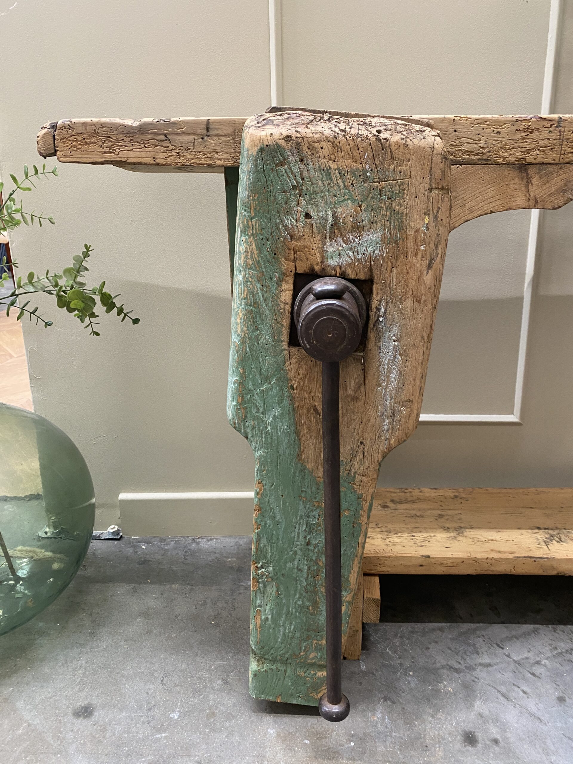 Etabli de menuisier - console