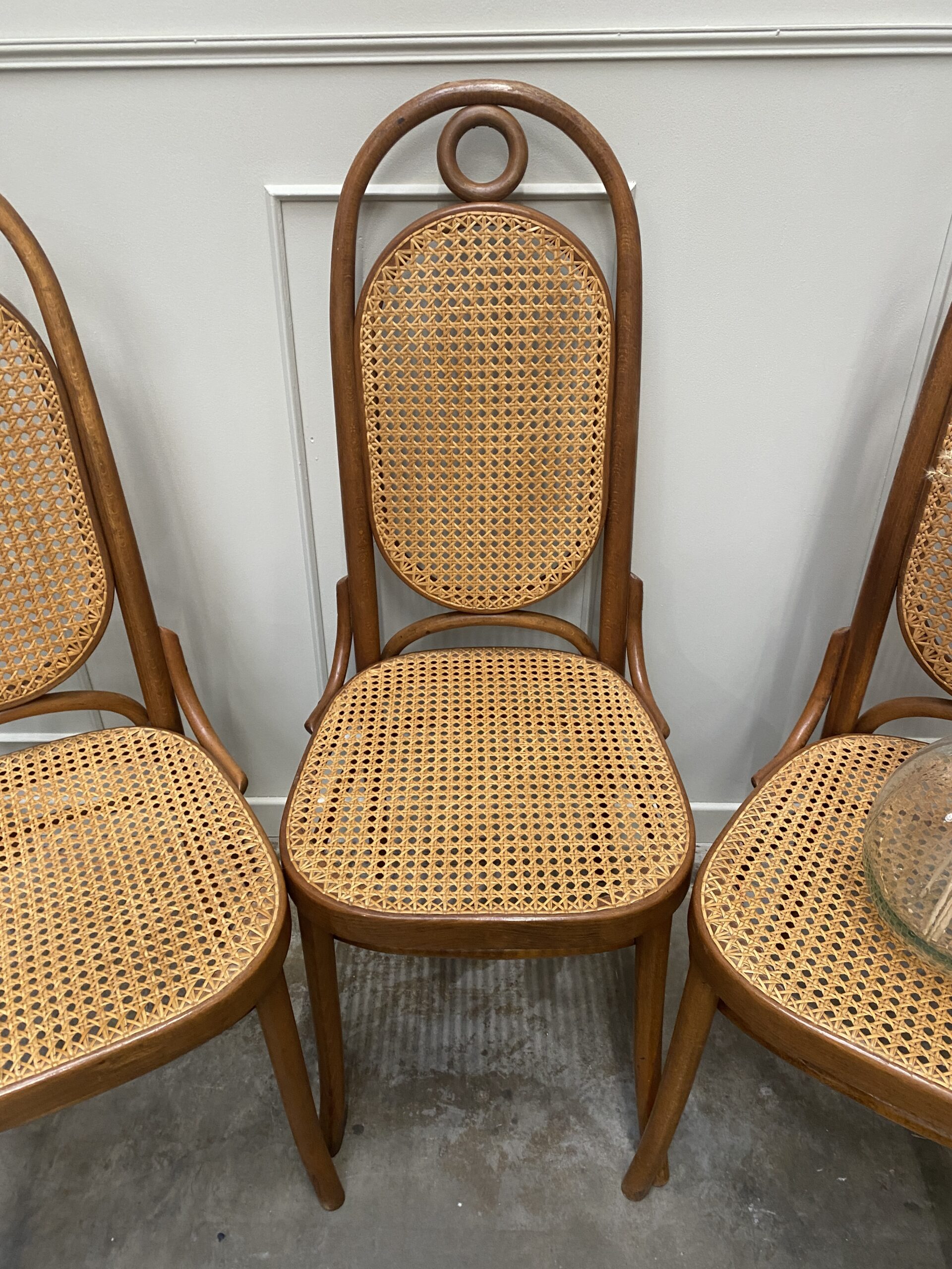 Chaise bistrot - dossier haut (3 ex.)