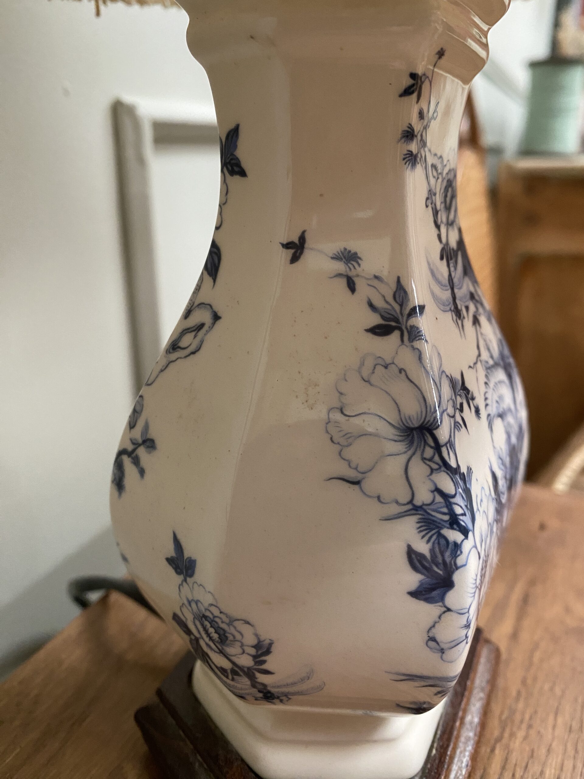 Lampe en porcelaine